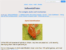 Tablet Screenshot of influentialpoints.com